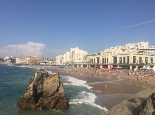Studio Victoria Centre Grande Plage And Pool 비아히쯔 외부 사진